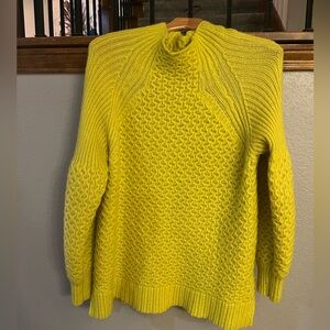 Anthropologie citrus Pullover sweater